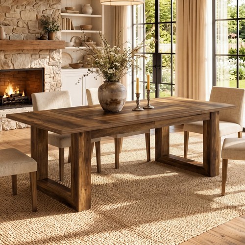 Farmhouse dining table - 63",