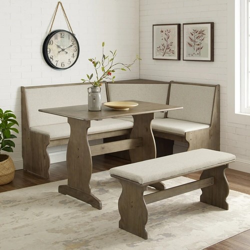 Cushioned corner breakfast set - cushioned,