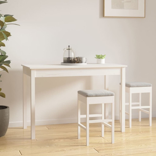 Dining table white - white, solid